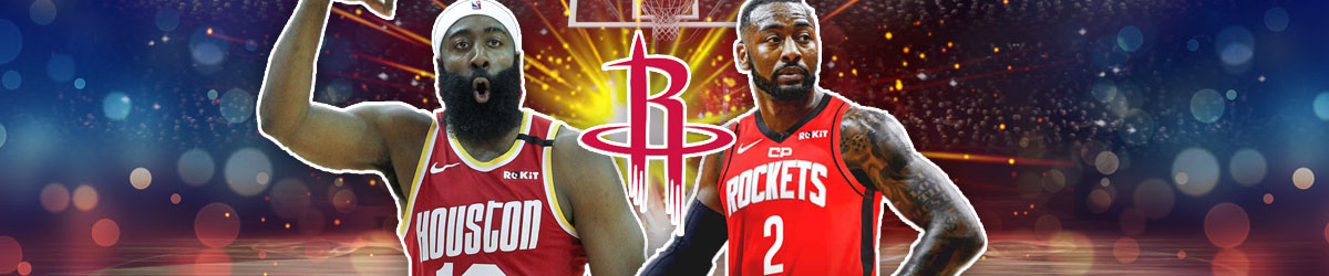 Houston Rockets Logo with James Hardin and David Nwaba