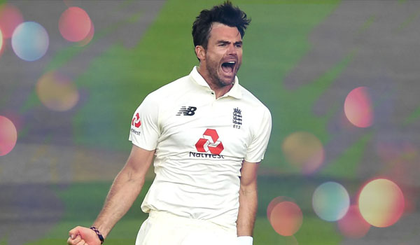 James Anderson, one of the top bowlers in cricketing history