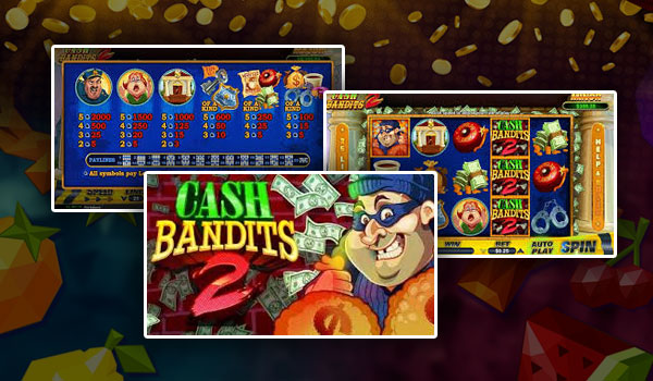 Cash Bandits 2 real money slot game