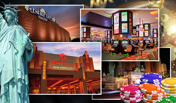 Several casinos in New York accept legal sports bets.