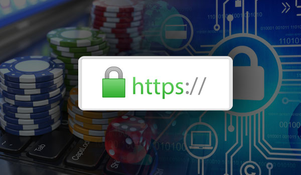 Secure online casinos have a closed padlock next to their website address.