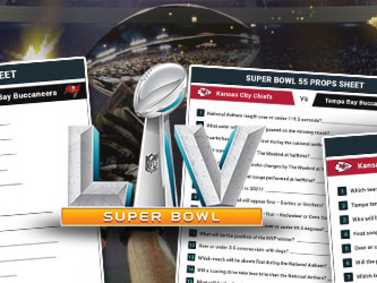 super bowl prop sheet 2022