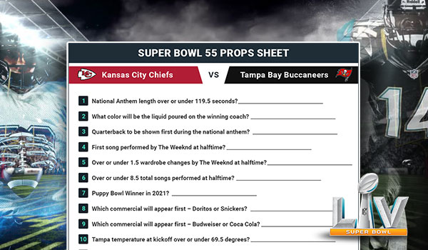fun bets for the super bowl