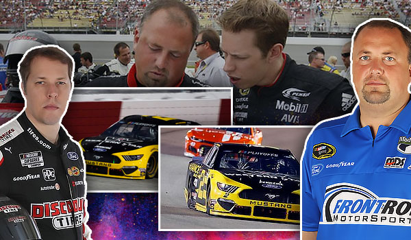 Brad Keselowski and Jay Guy had their fair share of problems.