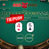 Red Dog Poker push example