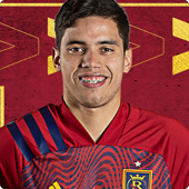 Jeizon Ramirez playing for Real Salt Lake