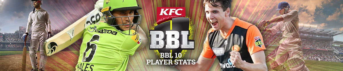BBL 10 Player Stats and Analysis for 2020/21