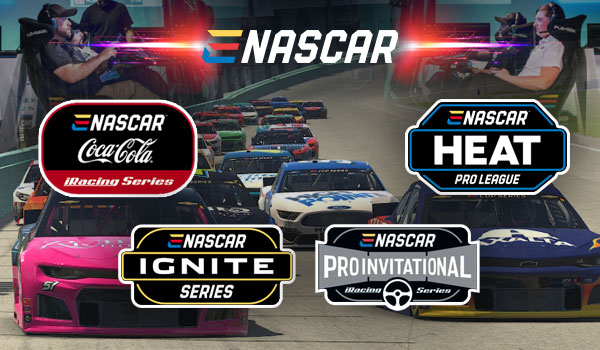 There are four online racing series within eNASCAR.