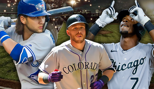 Trevor Story, Bo Bichette, and Tim Anderson