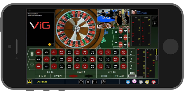 European Roulette from ViG.