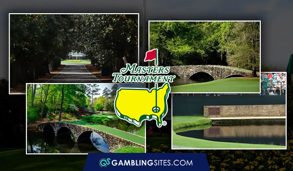 Famous landmarks at Augusta National Golf Club