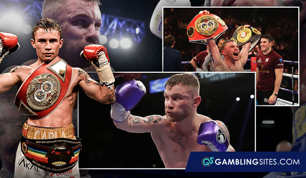 Frampton could make history by winning a third world title.