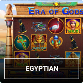 Slots with Egyptian themes, symbols, and reels