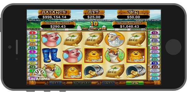 Mobile Slots at Las Atlantis Casino