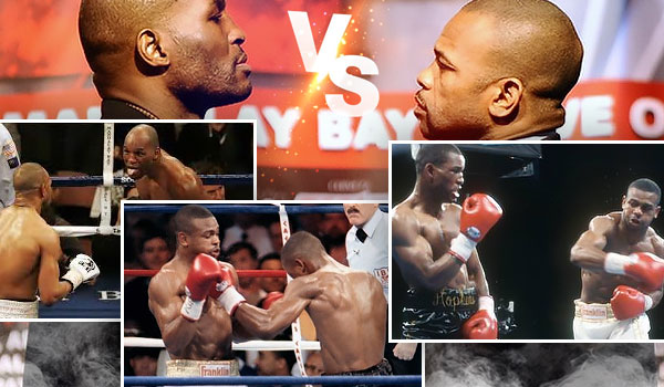 Jones’ speed and Hopkins’ defense made for an awesome clash of x-factors in their first bout in 1993.