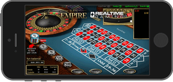 Card and table games on the mobile Slots Empire app