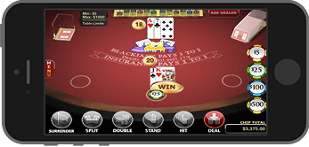 iPhone with Casino Apps