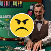 Unfriendly Blackjack Dealers