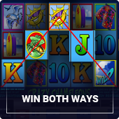 Win both ways slot machine feature