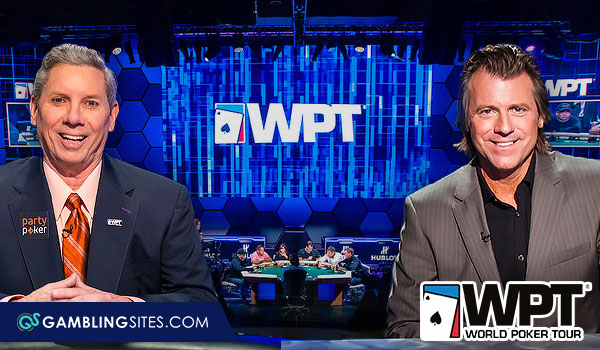 Mike Sexton and Vince Van Patten helped build the popularity of the WPT with their expert commentary.