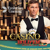 Live dealer Casino Hold’em from Evolution Gaming