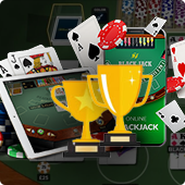 Online blackjack tournaments