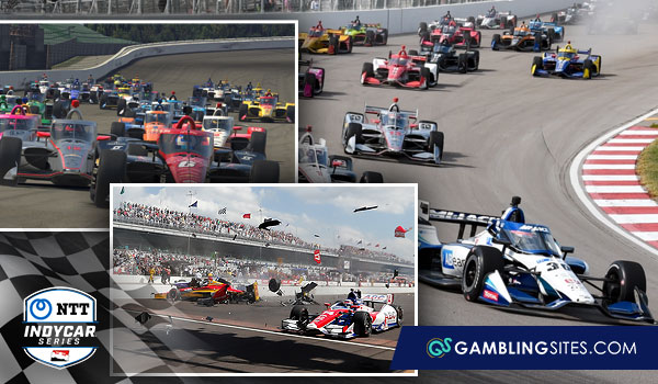 The IndyCar oval races can be frenzied and there’s plenty of contact.