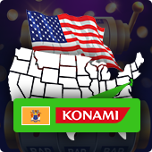 US online casinos with Konami slots