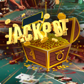 Progressive jackpot casino table games