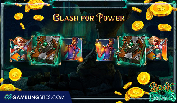 How to trigger the Clash for Power bonus game.