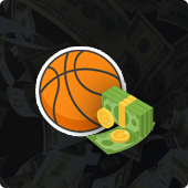 Basketball with money