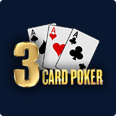 3 Card Poker Game Icon