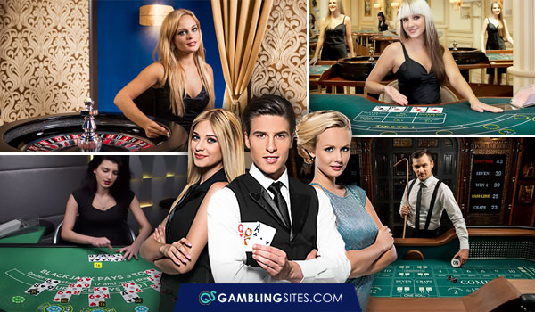 Live online casinos combine elements of real life play with internet gambling.