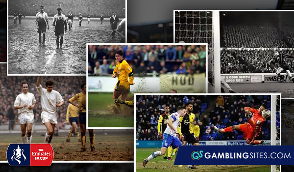 Muddy pitches often contribute to FA Cup upsets.