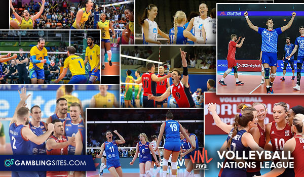 The top volleyball nations have a plethora of talent to choose from.