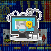 Simulator software for video poker games