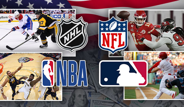 The high limits and the army of recreational bettors make the major US leagues excellent for high stakes gambling.