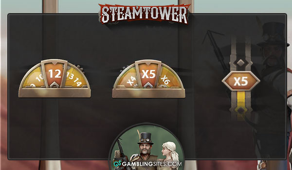 Easily track your progress while playing Steam Tower.