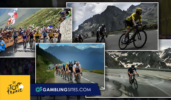 The climbing stages are vital in the Tour de France.
