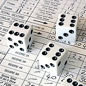 Scoring in Yahtzee