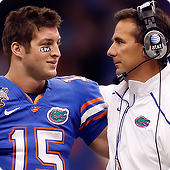 Tim Tebow and Urban Meyers