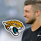 Tim Tebow and Jaguars graphic