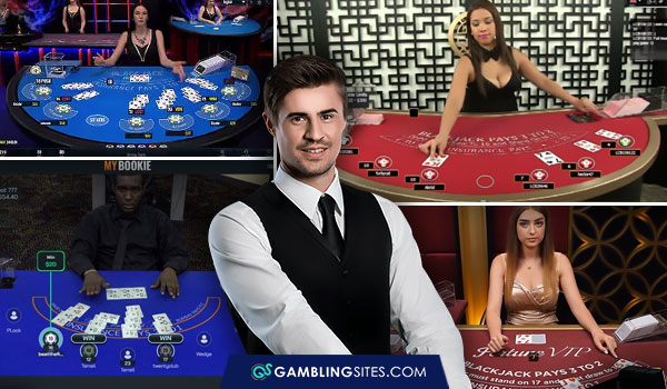 The best real money blackjack apps offer live games dealt by a human dealer.