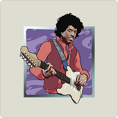 Purple Haze feature on the Jimi Hendrix slot machine