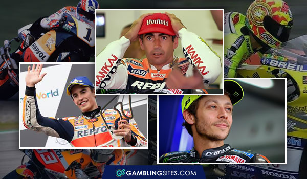 Some MotoGP riders have been unstoppable in their prime.