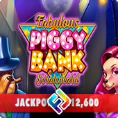 Fabulous Piggy Bank scratch card from Flipluck Games