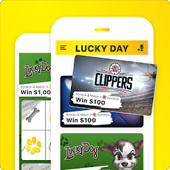Lucky Day mobile scratch-off app