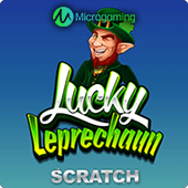 Lucky Leprechaun scratcher from Microgaming