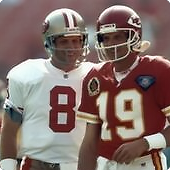 Joe Montana chiefs vs 49ers