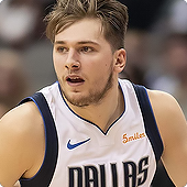 Luka Doncic from the Mavericks